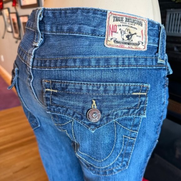 Women's True Religion Joey Dark Hollow 1st Edition Twisted Inseam Jeans, Sz 30 - Picture 14 of 14